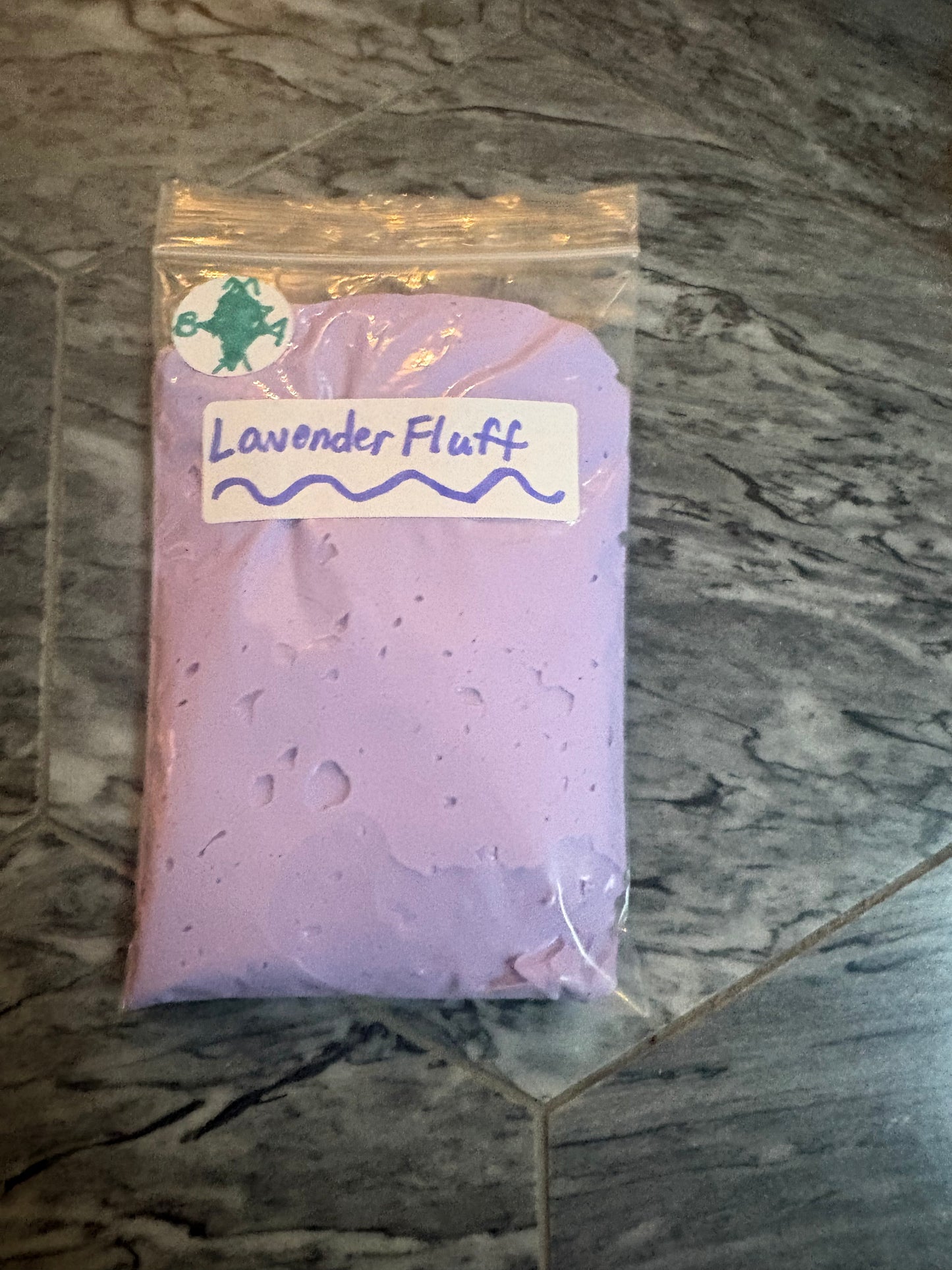 Lavender Fluff Slime Large