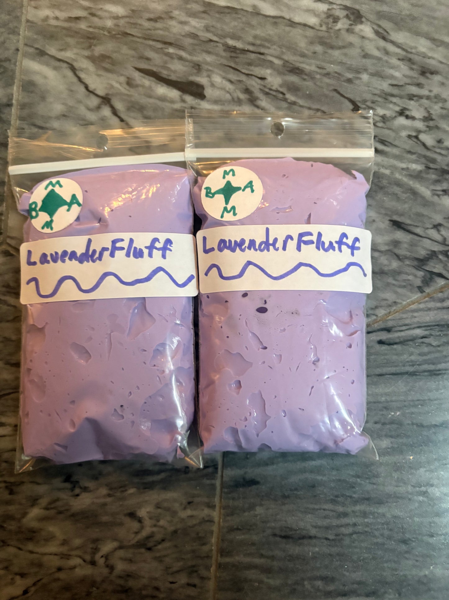 Lavender Fluff Slime Medium