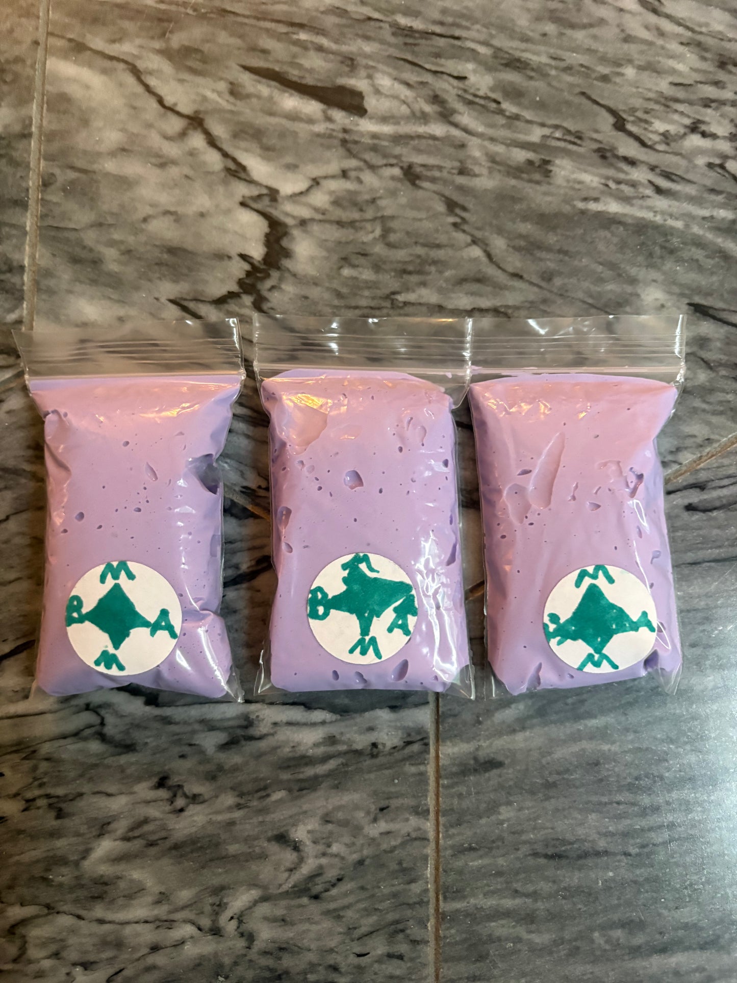 Lavender Fluff Slime Small