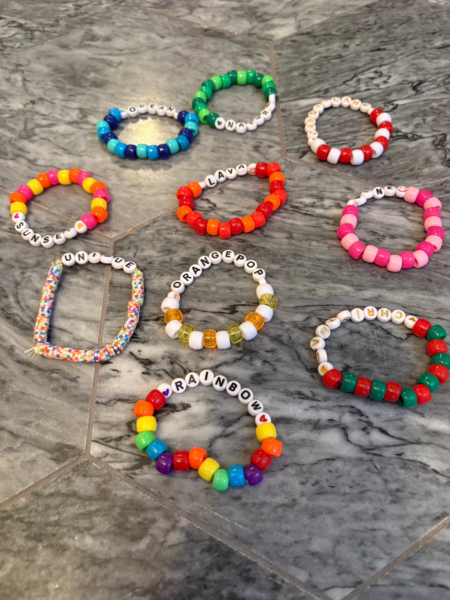 Word Bracelets