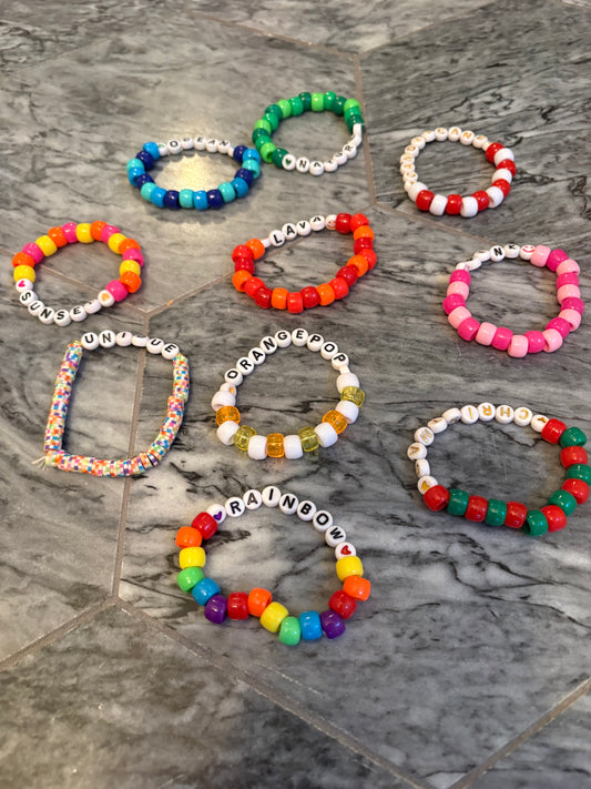 Word Bracelets