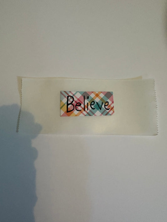 Believe Sticker
