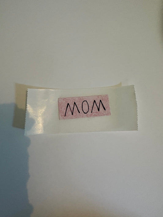 Pink Mom Sticker
